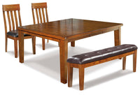 Pennwick Dining Table and 2 Chairs and Bench