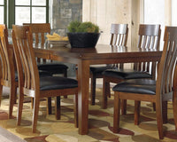 Pennwick Dining Table and 6 Chairs and Bench