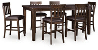 Ashgrove Counter Height Dining Table and 6 Barstools in Default