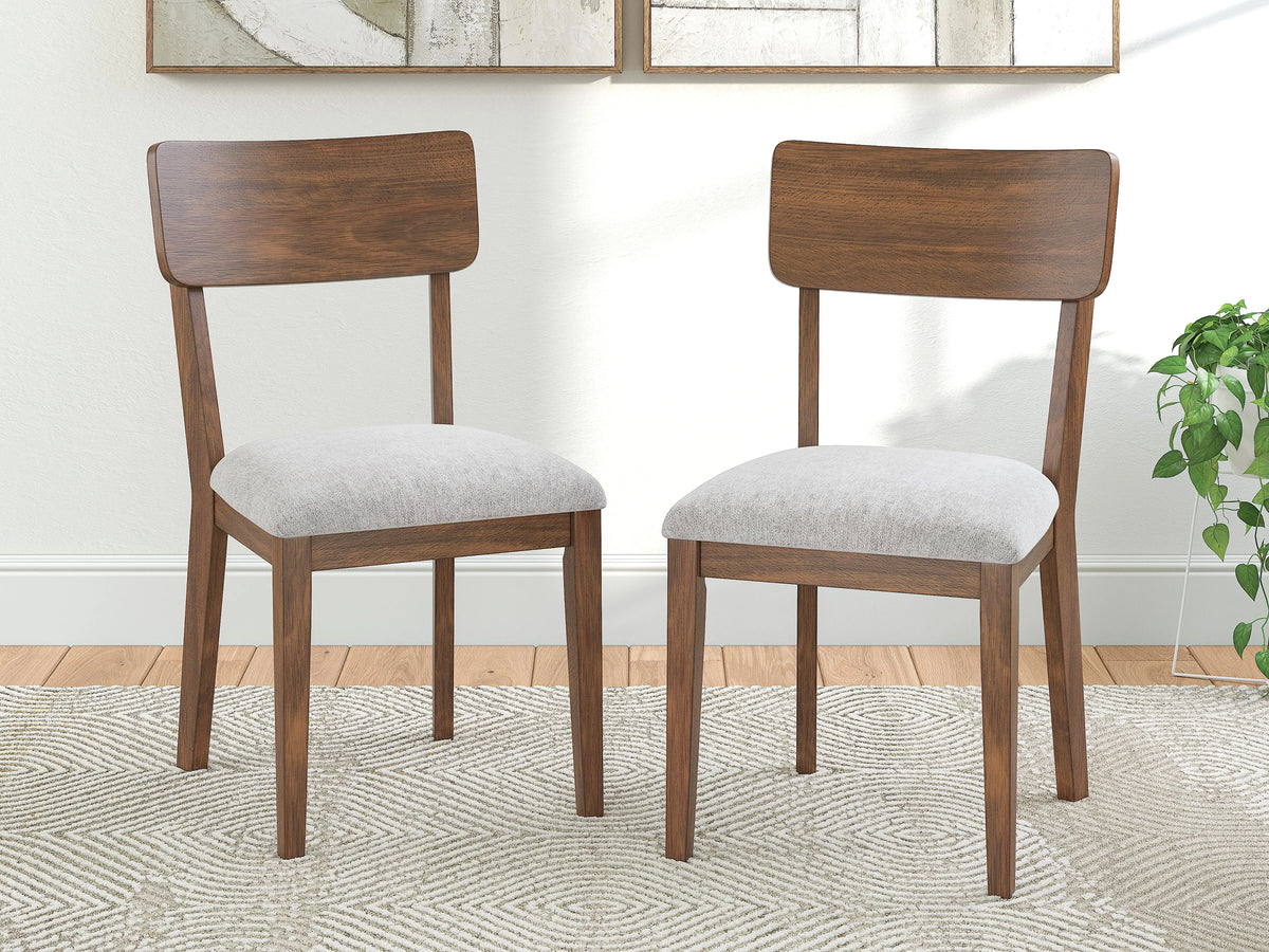 Roscoe Dining Chair in Brown