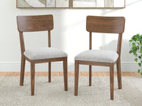 Roscoe Dining Chair in Brown