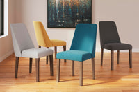 Roscoe Dining Chair in Gray/Brown