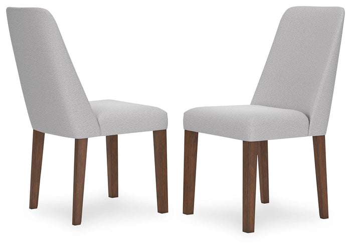Roscoe Dining Chair (Set of 2) in Gray/Brown