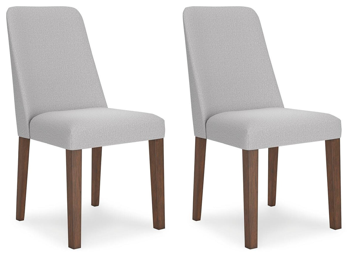Roscoe Dining Chair in Gray/Brown
