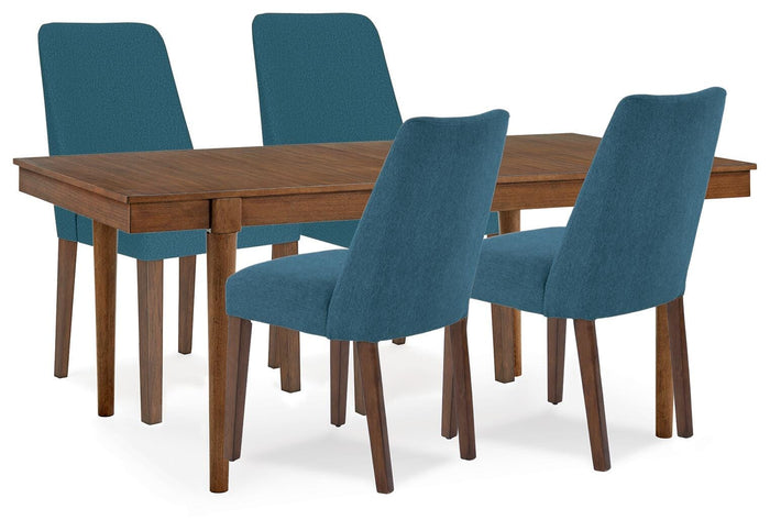 Roscoe Extension Dining Table and 4 Chairs IV