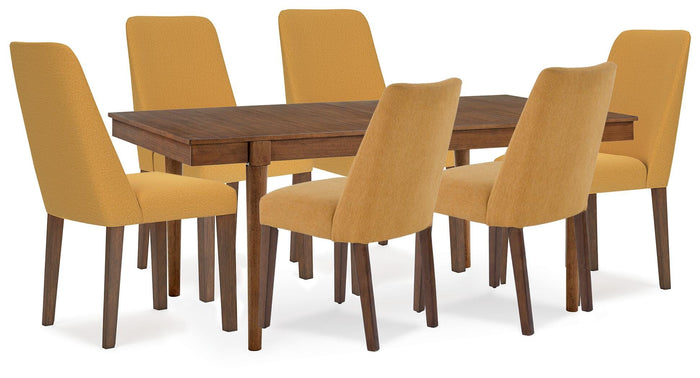 Roscoe Extension Dining Table and 6 Chairs II