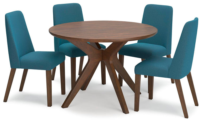 Roscoe Dining Table and 4 Chairs in Default IV
