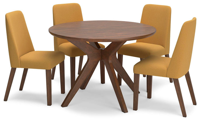 Roscoe Dining Table and 4 Chairs in Default III