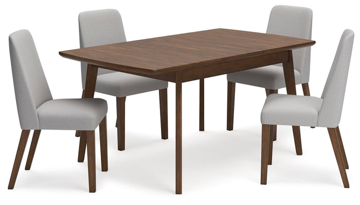 Roscoe Extension Dining Table and 4 Chairs VII