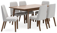Roscoe Extension Dining Table and 6 Chairs X