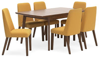 Roscoe Extension Dining Table and 6 Chairs VII