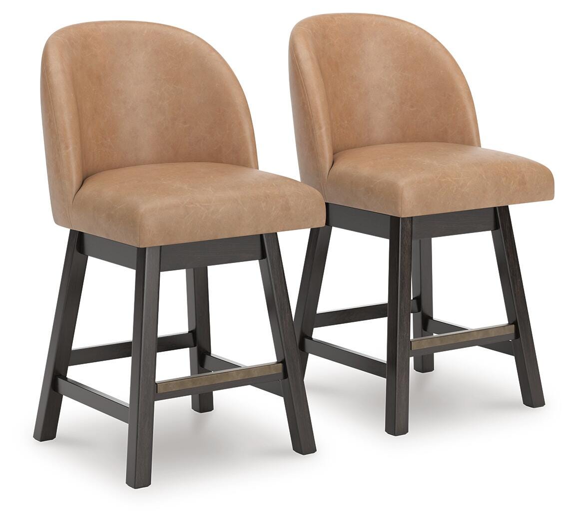 Thornbury Counter Height Barstool Leather Match