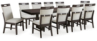 Thornbury Dining Table and 10 Chairs