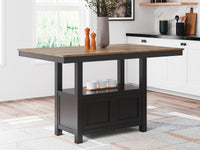 Colbrook Counter Height Dining Table and 4 Barstools