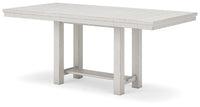 Hadley Counter Height Dining Table and 6 Barstools