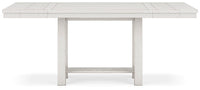Hadley Counter Height Dining Table and 6 Barstools