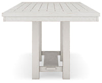 Hadley Counter Height Table and 8 Barstools