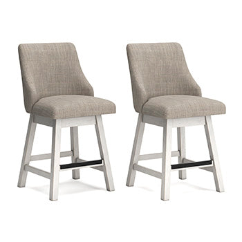 Hadley Counter Height Barstool Fabric II