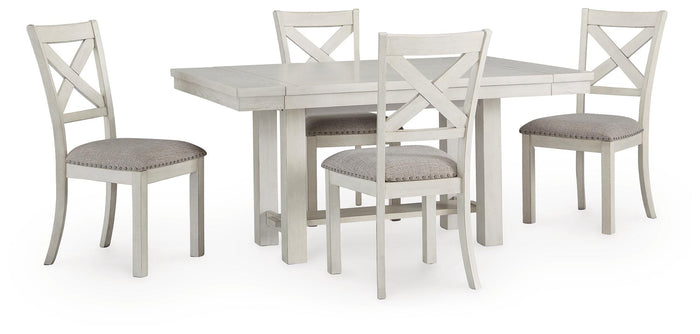 Hadley Dining Table and 4 Chairs