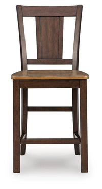 Hollowmere Counter Height Extension Dining Table and 6 Barstools