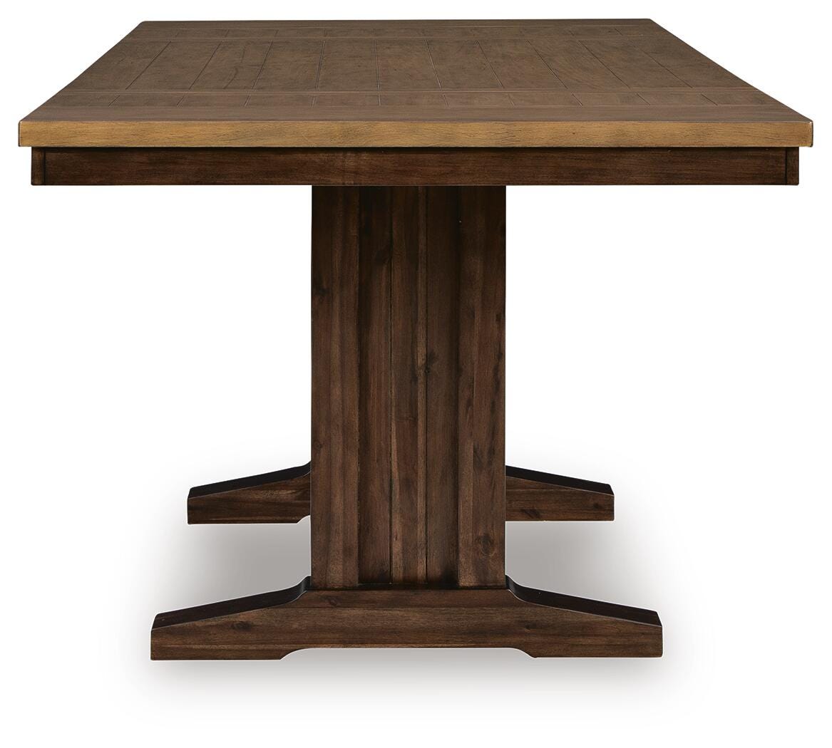 Hollowmere Counter Height Extension Dining Table and 4 Barstools