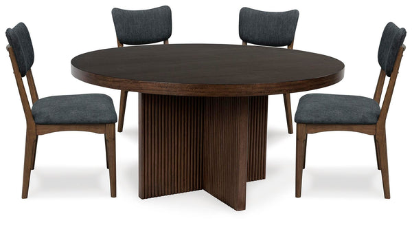 Korestone Dining Table and 4 Chairs