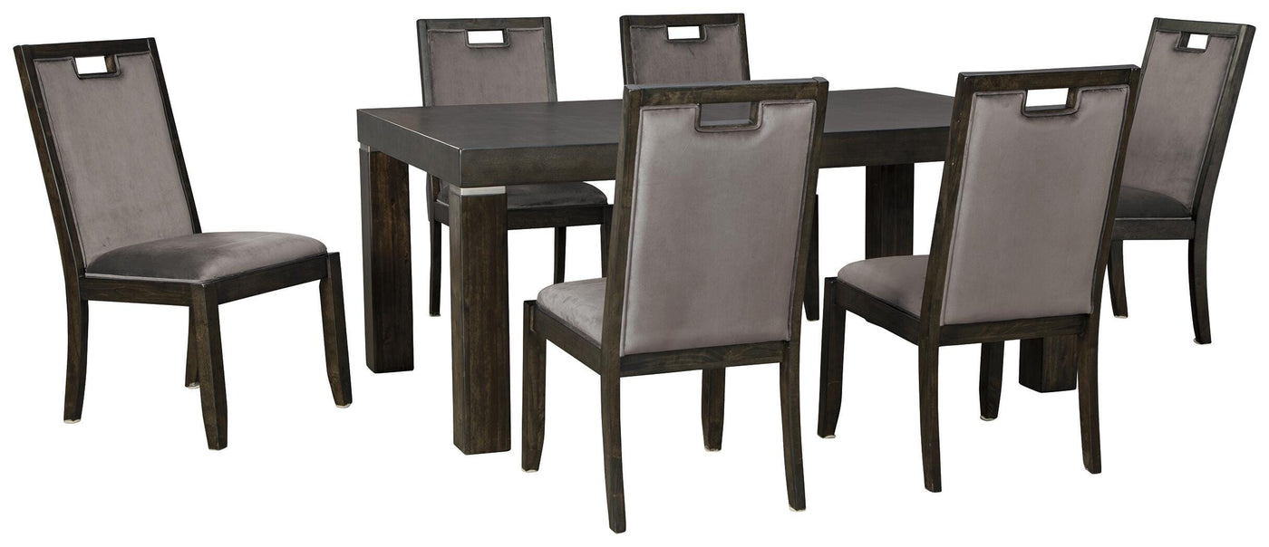 Hyndell Dining Table and 6 Chairs