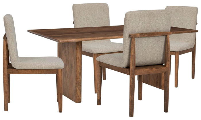 Oakmere Dining Table and 4 Chairs