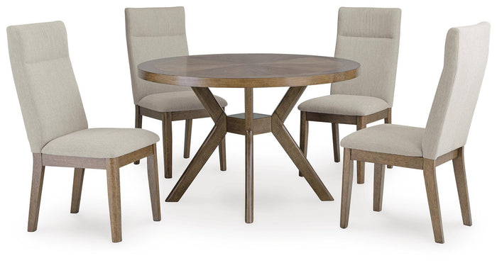 Delano Dining Table and 4 Chairs II