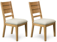 Wexford Dining Chair in Gray/Light Brown