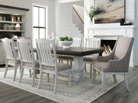 Millbrook Dining Table with 2 Arm Chairs and 6 Side Chairs