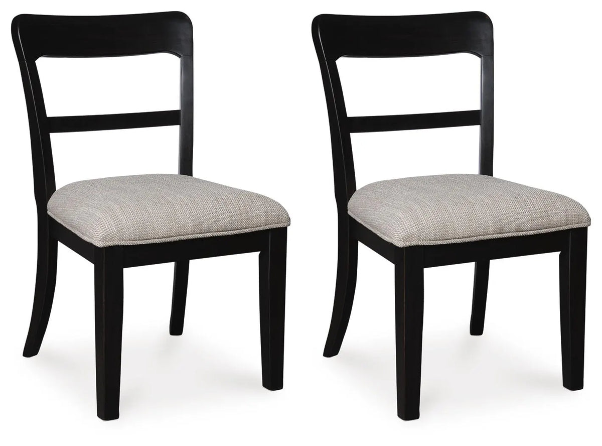 Hollis Dining Chair in Black II