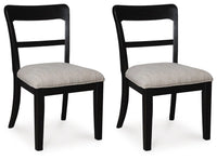 Hollis Dining Chair in Black II