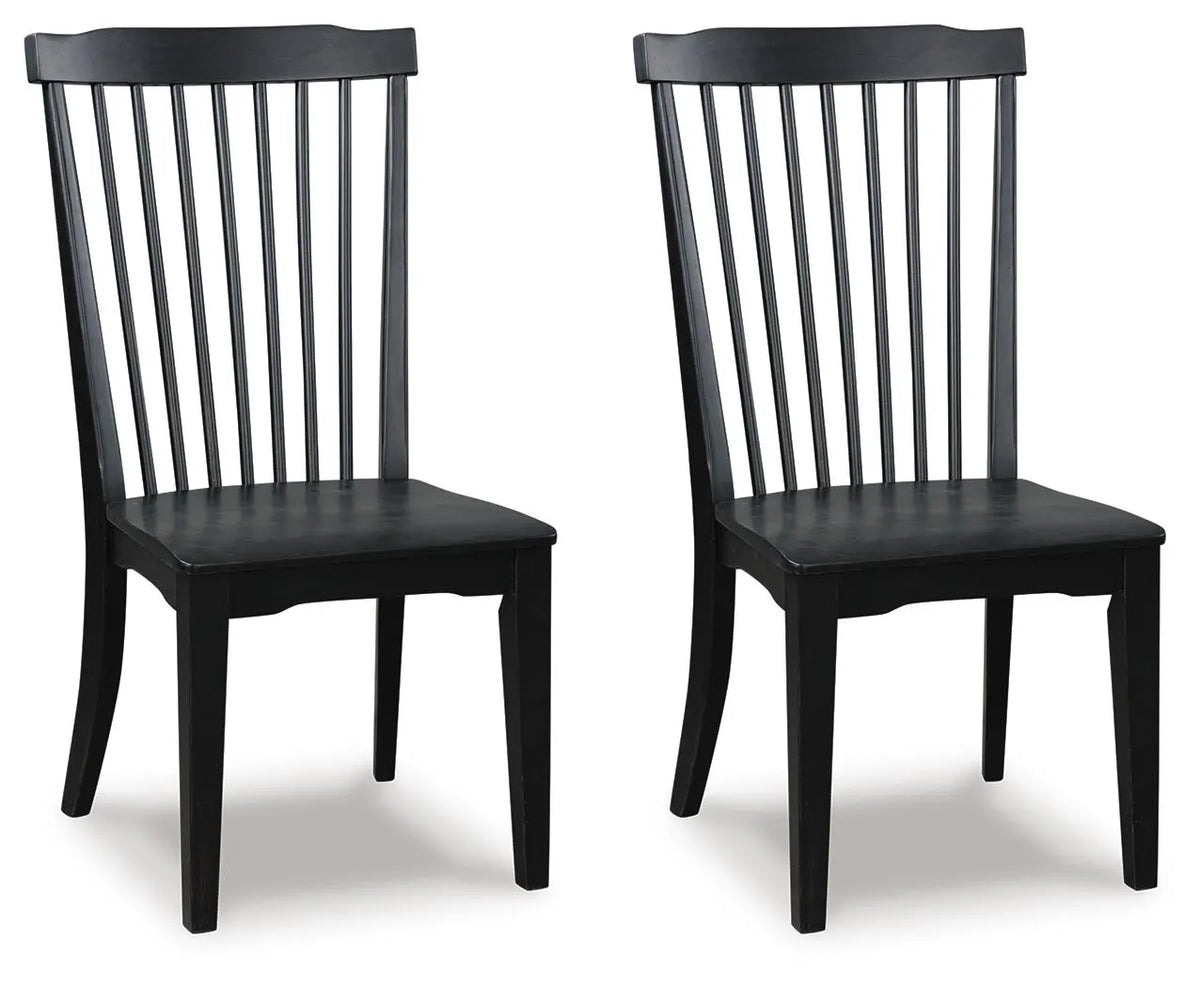 Hollis Dining Chair in Black