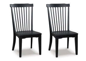 Hollis Dining Chair in Black