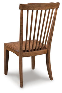 Ashcombe Dining Chair in Brown Wood Products and Other