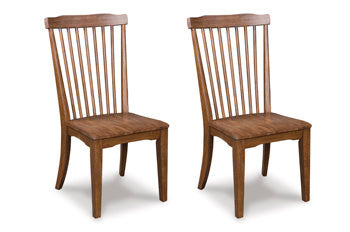 Ashcombe Dining Chair in Brown Wood Products and Other