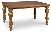 Ashcombe Counter Height Dining Table and 4 Barstools
