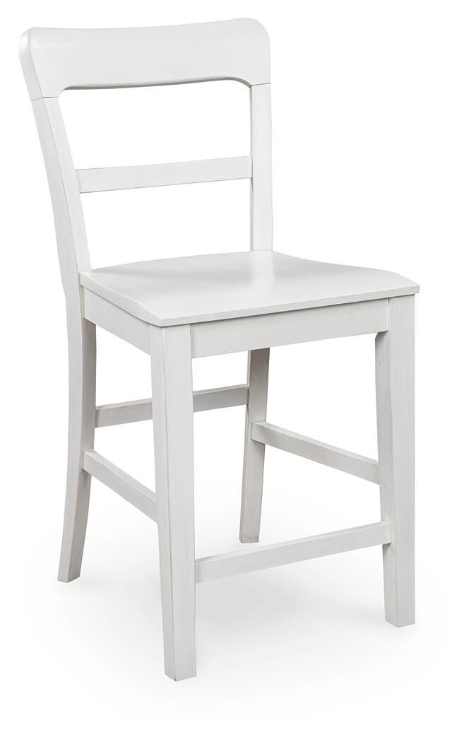Ashcombe Counter Height Barstool in White