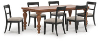 Ashcombe Dining Table and 6 Chairs VI