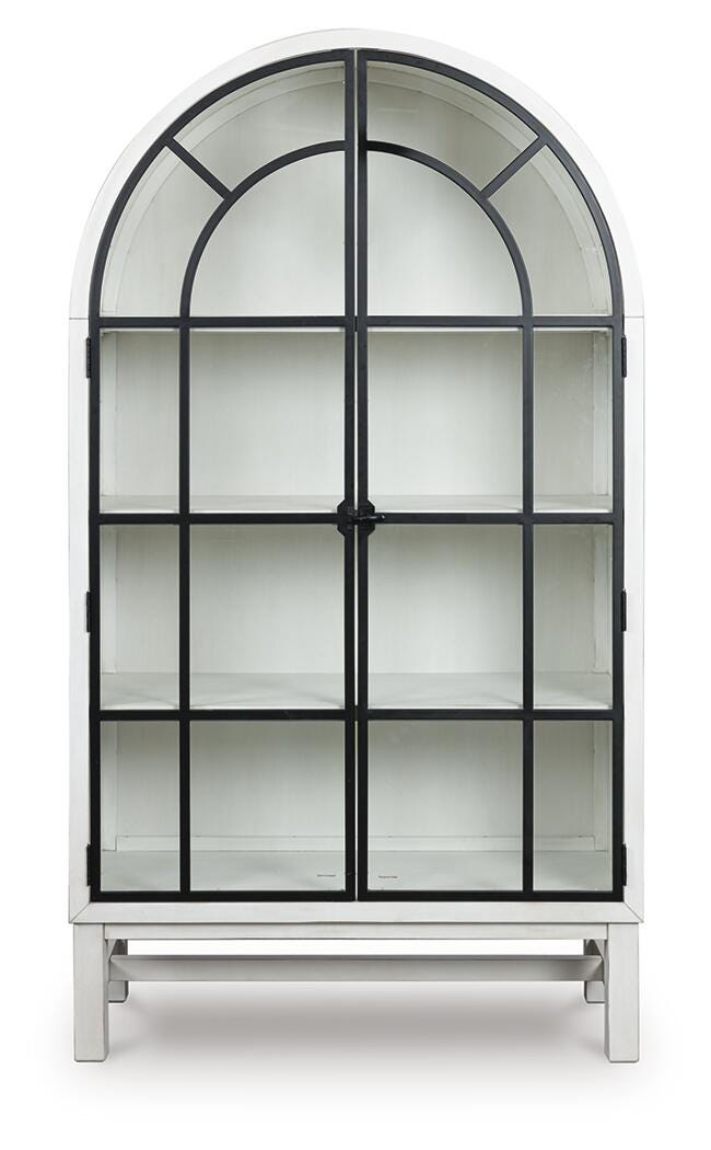 Ashcombe Display Cabinet in White