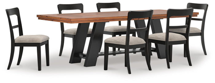 Ashcombe Extension Dining Table and 6 Chairs II
