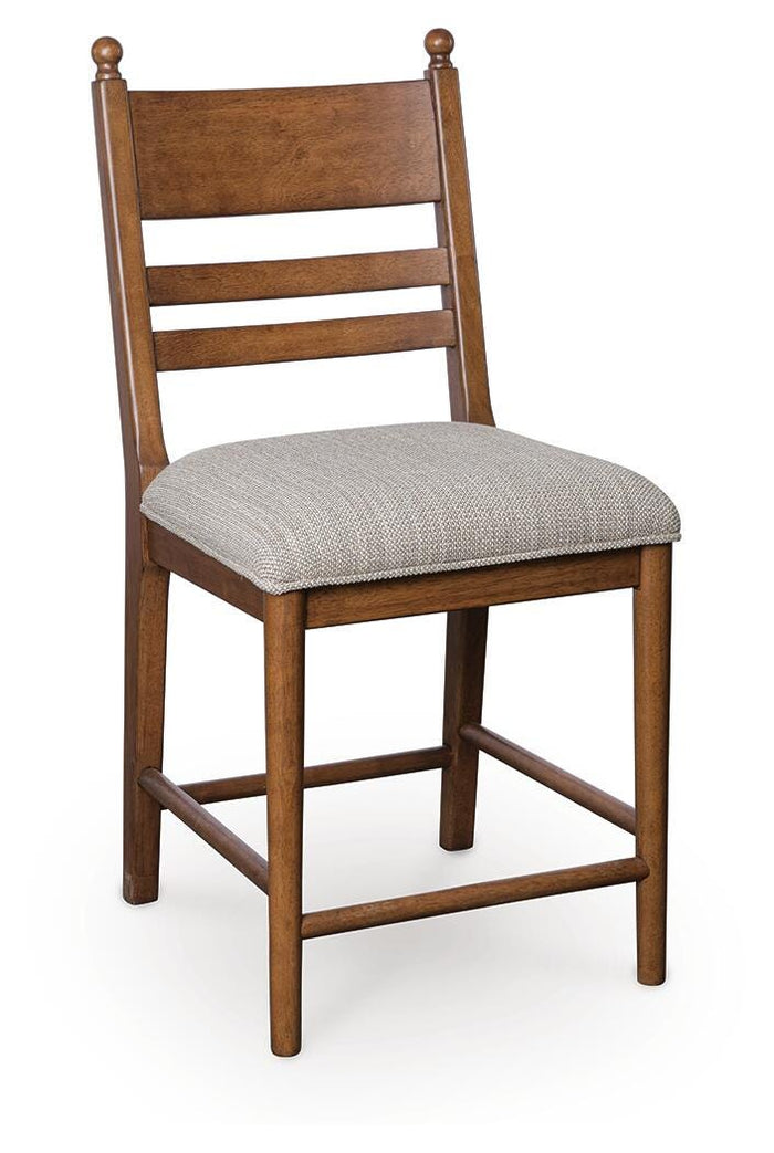 Ashcombe Counter Height Barstool in Brown