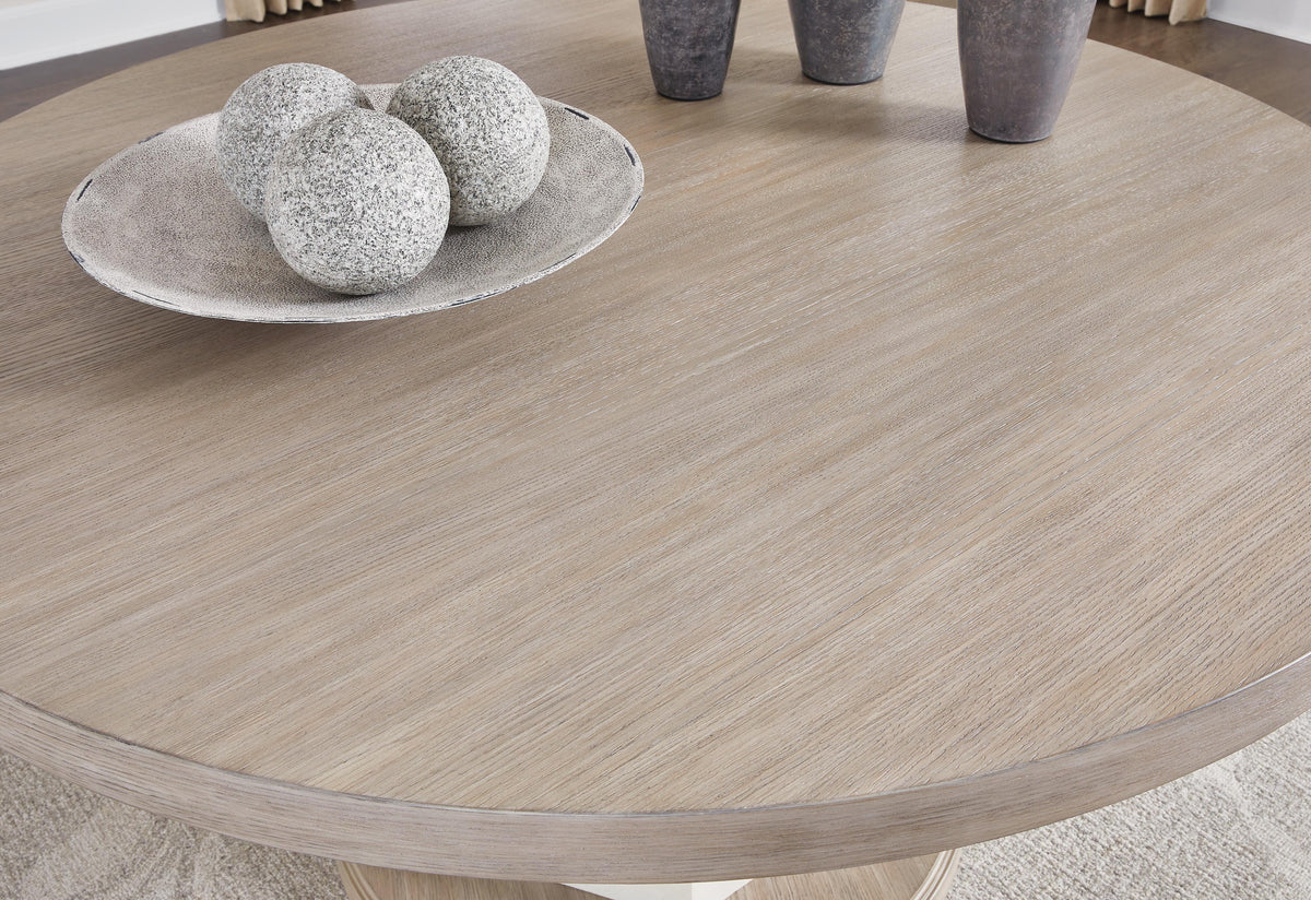 Ashfield Dining Table in Light Grayish Brown
