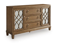 Ashfield Dining Server in Brown