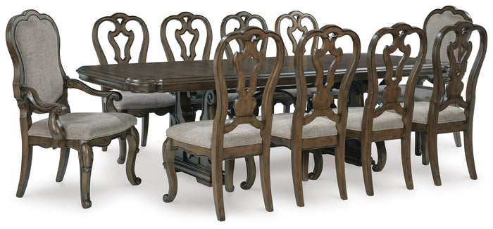 Fenwick Dining Table and 10 Chairs