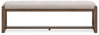 Merrigan Dining Table with 4 Chairs and Bench