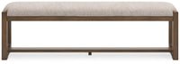 Merrigan Dining Table with 4 Chairs and Bench