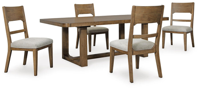 Merrigan Extension Dining Table and 4 Chairs