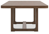 Merrigan Dining Table with 4 Chairs and Bench